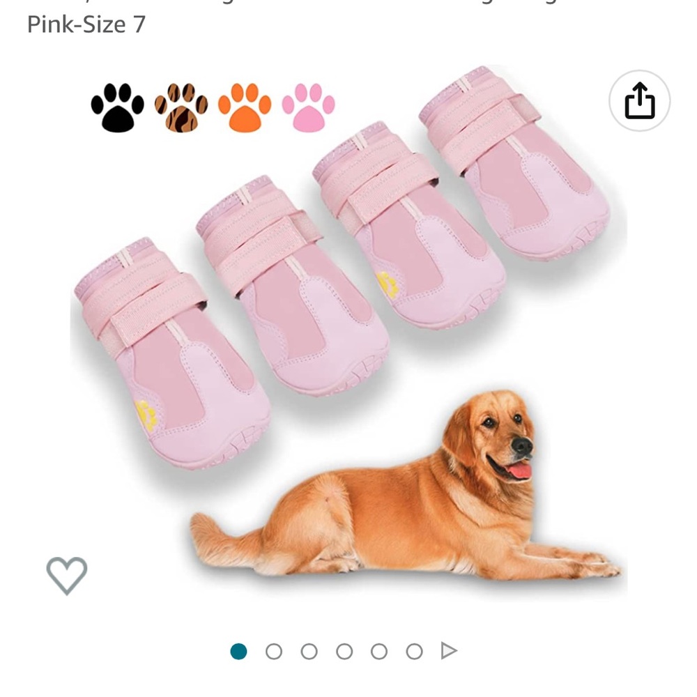 🩷 PINK DOGGIE RAINBOOTS